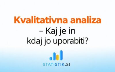 Kvalitativna analiza – Kaj je in kdaj jo uporabiti?